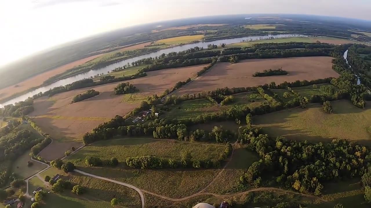 A Quick Flight Before a Musky Fishing Trip