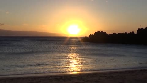 Lahaina, HI — Black Rock Beach - Sunset