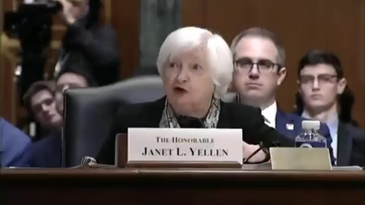 Janet Yellen Lies For Biden on Banking Crisis