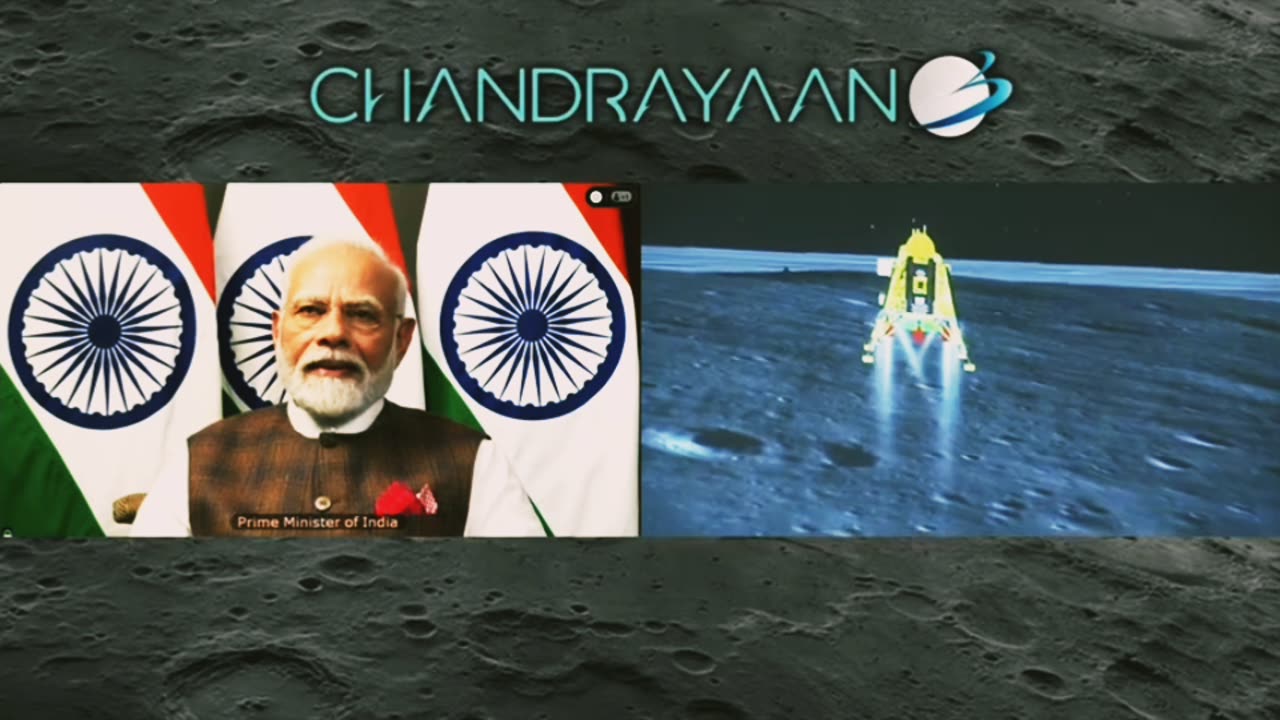 CHANDRAYAAN 3 moon🌜 mission parfect Landing 🛬