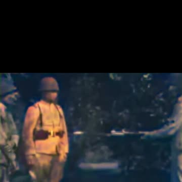 US training depicting Japanese soldiers strategic #Colourized footage🇺🇸 🎌 🤔 🎥
