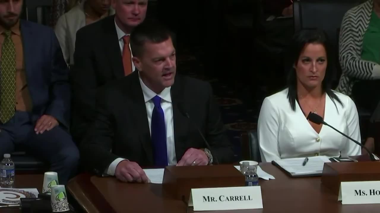 J.J. Carrell testifies at Joint Border Security/Oversight Cmte hearing