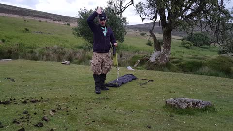 Test shot before filming. DARTMOOR.