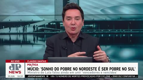 Ministro da Defesa afirma que 'sonho do pobre no Nordeste é ser pobre no Sul'