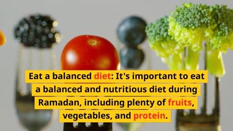 How to Lose Weight During Ramadan