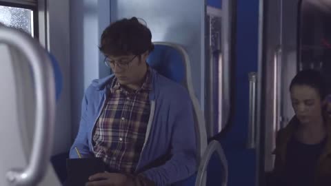 Love story on the train