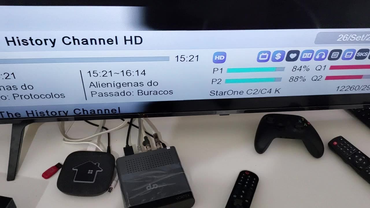 STATUS DO DUOSAT VORTEX IKS E SKS