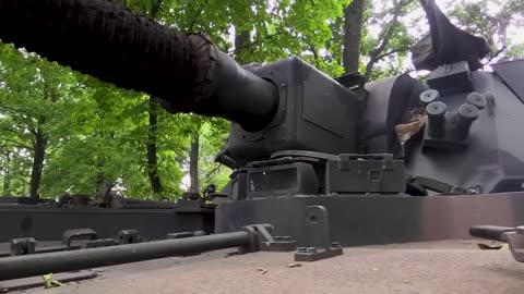 The Crab self-propelled howitzer