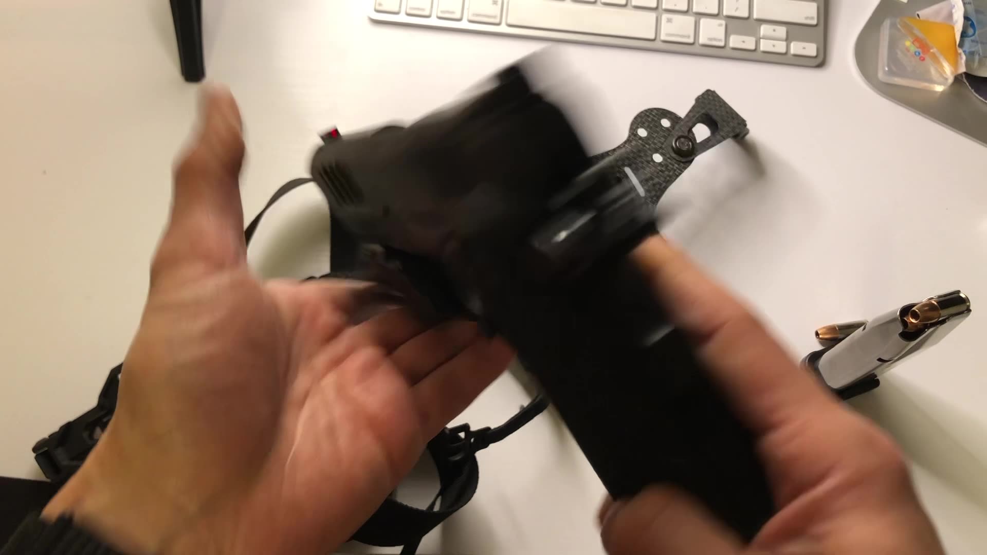 Staccato CS First look! New guide rod, frame, slide, barrel, weight, package, etc