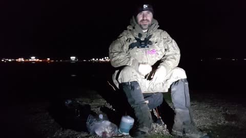 Outro of river hike and vlog. Night time.