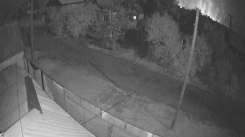At night, Russian troops shelled Nikopol with incendiary ammunition