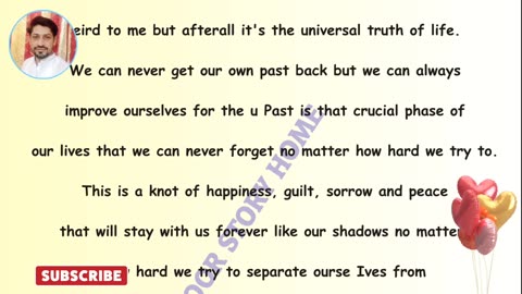 PAST NEVER COME BACK II ENGLISH MORAL STORY II STORY VIDEO II ROMANCE STORY