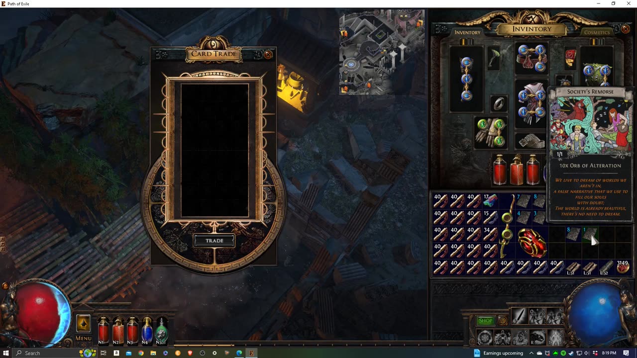 Poth of Exile - Where to turn in Divination Cards