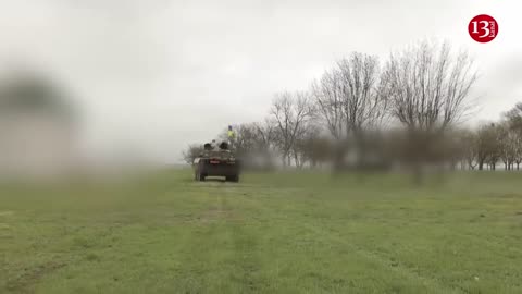 Ukrainian Defense Minister tests AMX-10 RC light combat tanks provided to Ukraine by France
