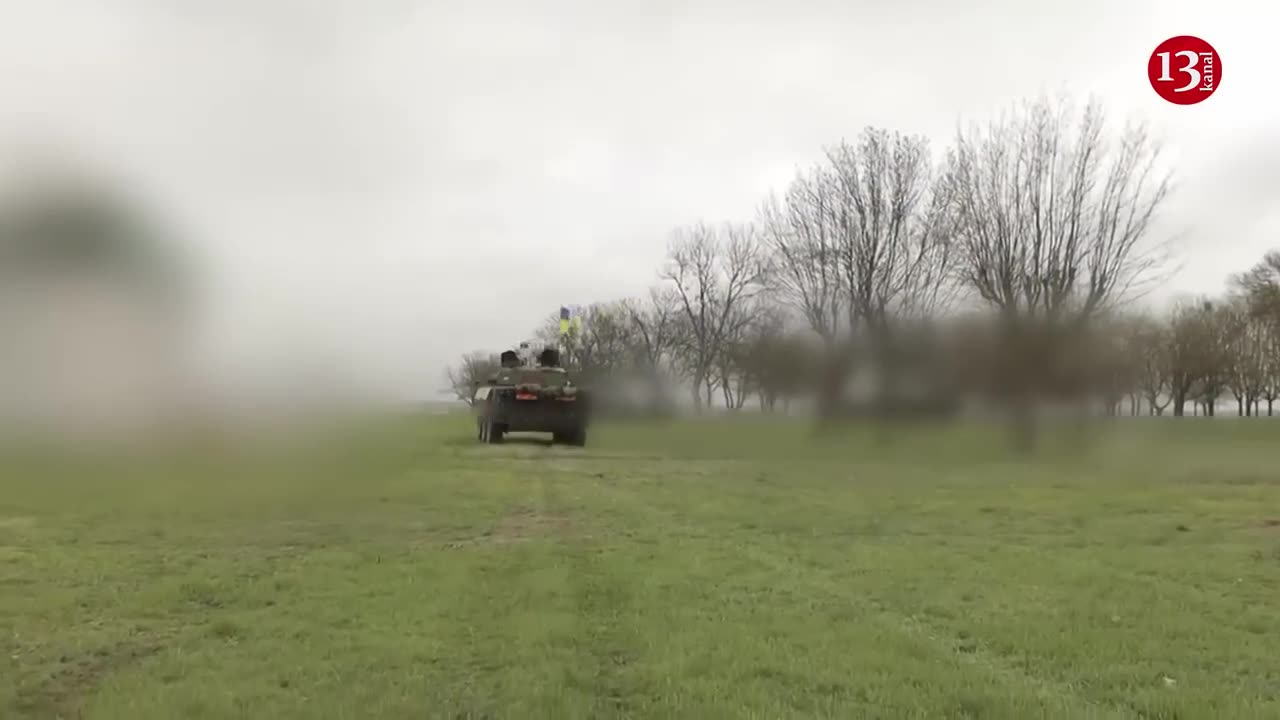 Ukrainian Defense Minister tests AMX-10 RC light combat tanks provided to Ukraine by France