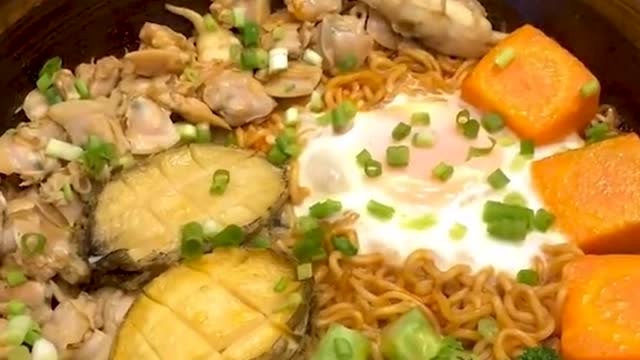 Seafood noodle