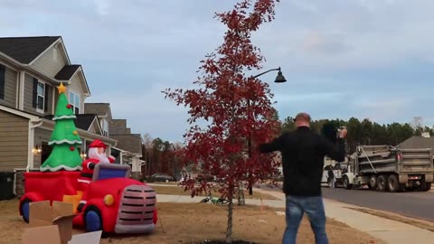 CHRISTMAS DECORATE WITH ME - OUTDOOR DECORATIONS - CHRISTMAS 2019