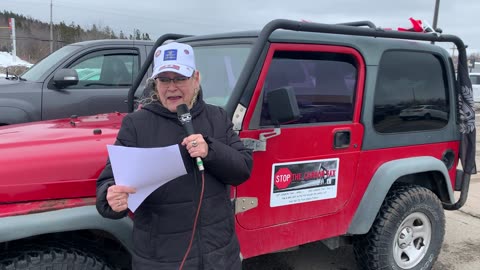 Freedom For Nova Scotia Slow Roll Convoy