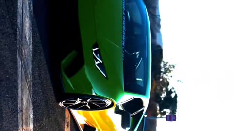 Roaring into the Future The Mesmerizing Green Lamborghini Experience