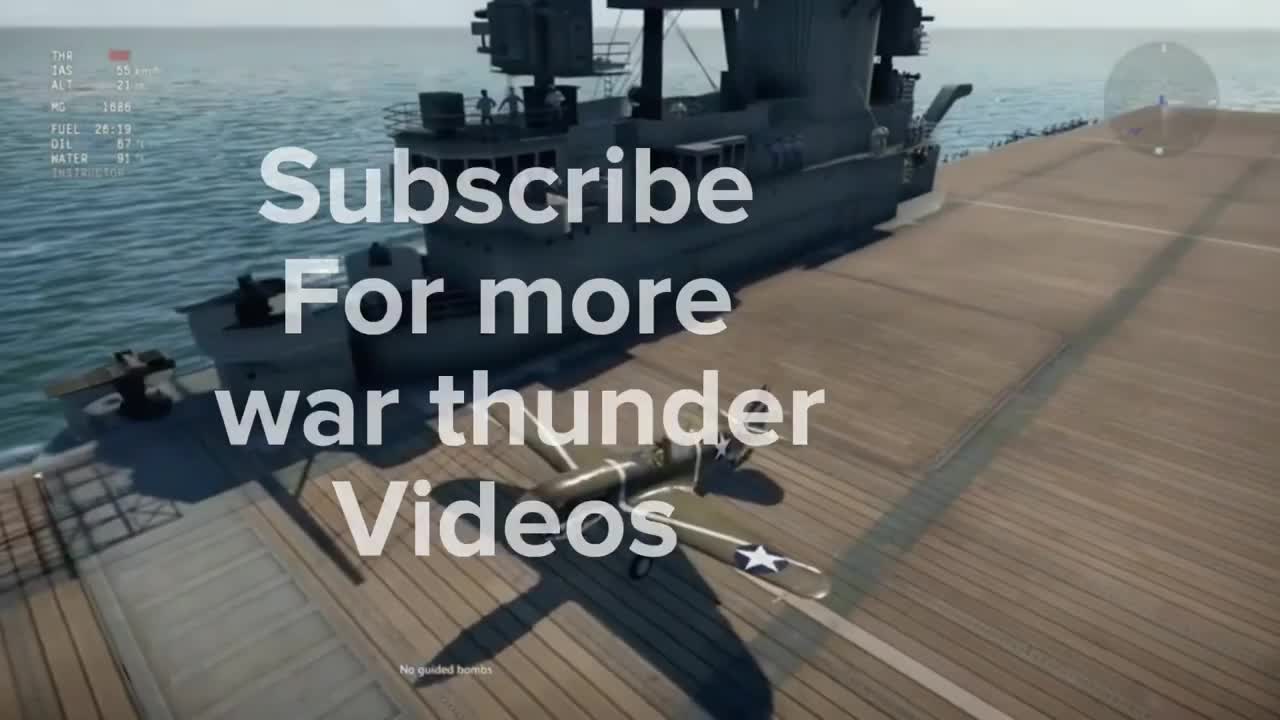 P-40f-10 carrier landing