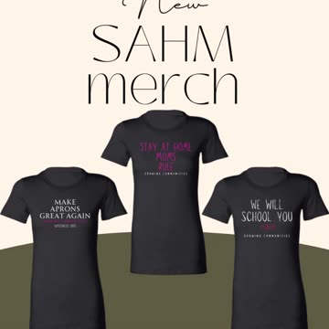 New SAHM Merch