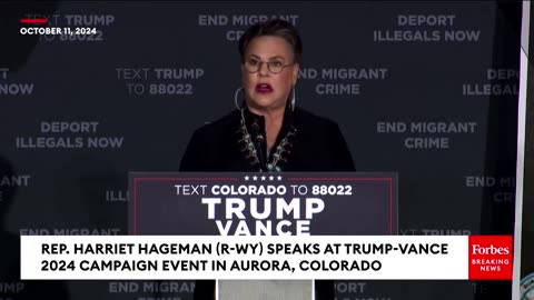 BREAKING NEWS Harriet Hageman Gives Her Merciless Take On Kamala Harris's