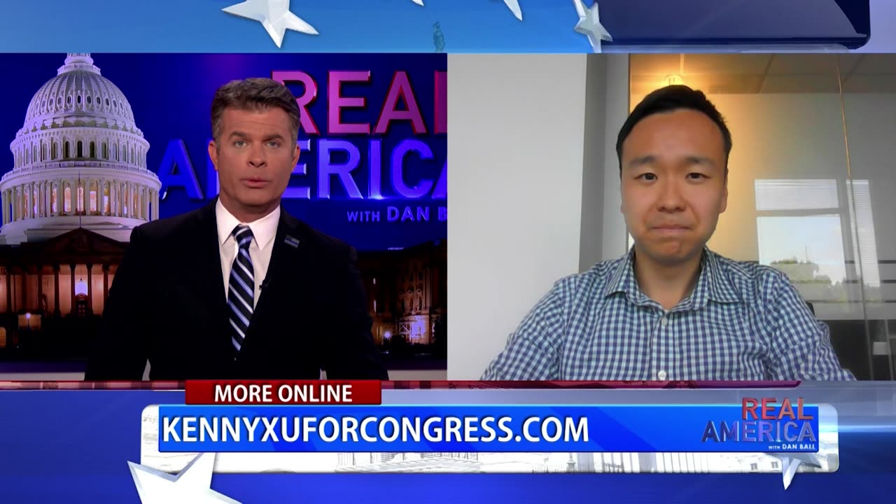 REAL AMERICA -- Dan Ball W/ Kenny Xu, *Candidate Spotlight,* 9/19/23