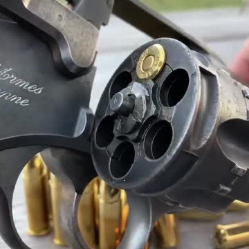 "Proper Handling of a 6-Shot Revolver: Aiming, and Firing"