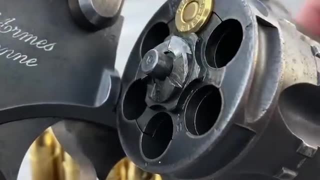 "Proper Handling of a 6-Shot Revolver: Aiming, and Firing"