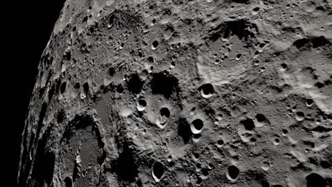 Apolo 13.. views of the moon in space