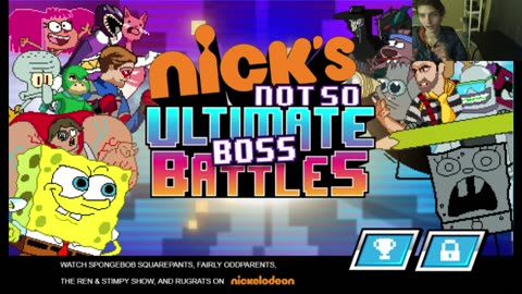 Try Not To Laugh Challenge 11 Watching Timmy's Dad VS Dinkleberg Nick's Not So Ultimate Boss Battles