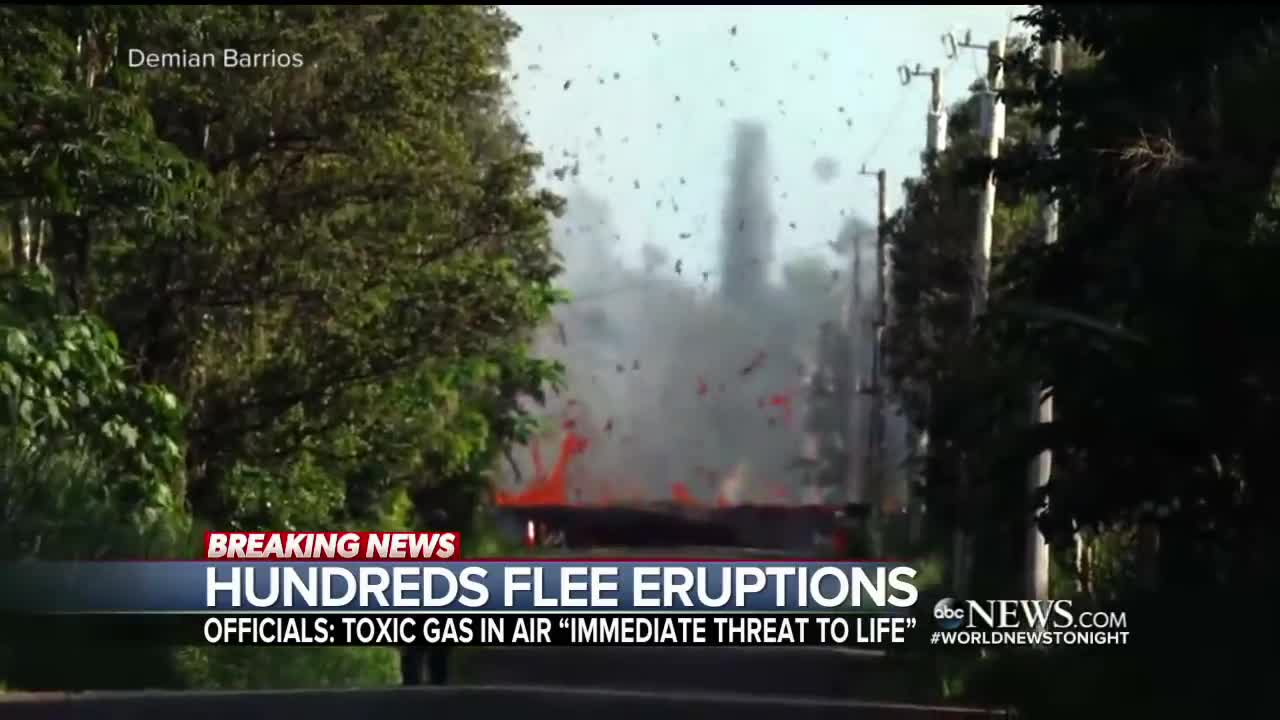 Hawaii governor declares state of emergency amid volcanic eruptions