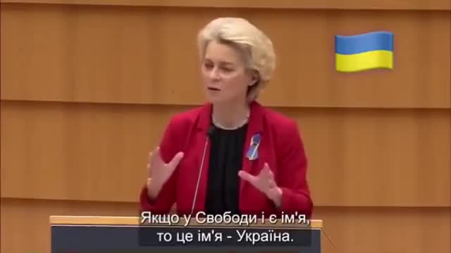 If freedom has a name, its name is Ukraine’ — EU Commission chief