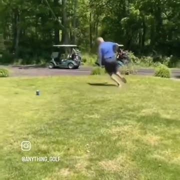 Bogan was once a golfer but after this prank he was banned from the majority of golf courses