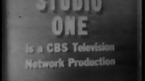 WESTINGHOUSE STUDIO ONE - The Tale Of St. Emergency 1956