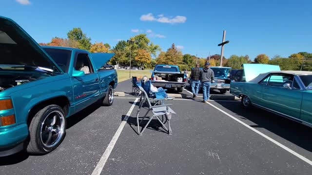 Palmyra Grace Church Car Show - Palmyra Indiana - Oct 8 2022