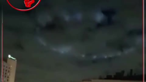 Giant Spaceship in the Moscow Sky