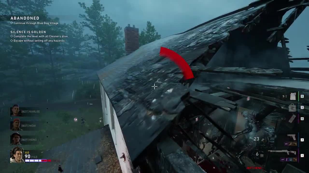 Abandoned_ Ripper Boost On The Roof [Back 4 Blood]