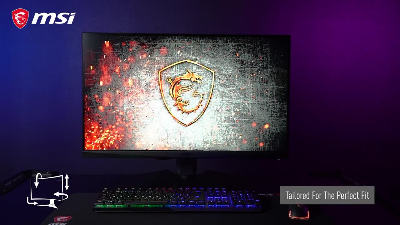 Optix MAG274R – Accurate Display. Ultimate Victory _ eSports Gaming Monitor _ MSI