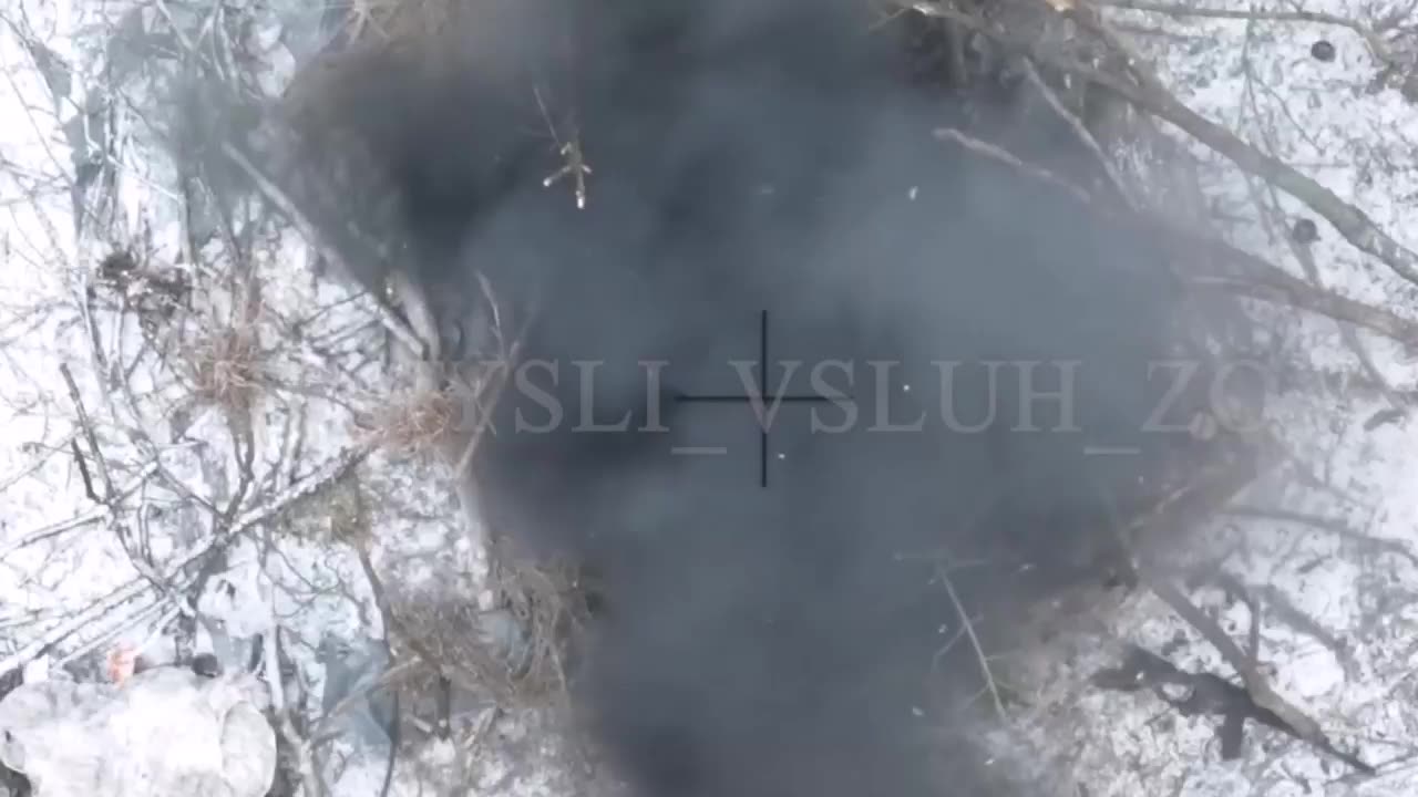 RAF drones on Ukrainian trenches