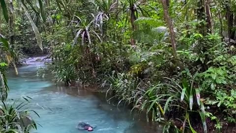 Raja Ampat blue River