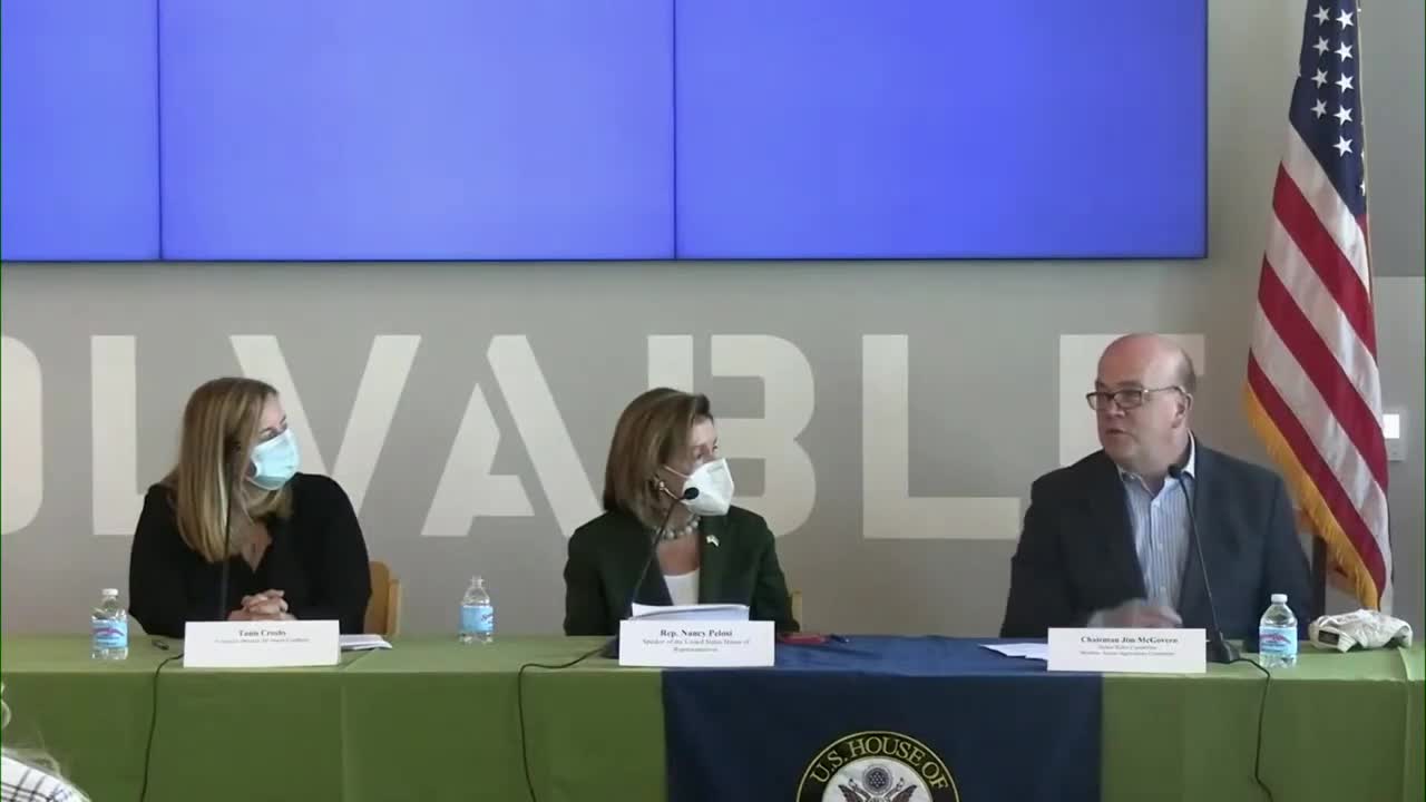 Nancy Pelosi holds press conference on health price reductions