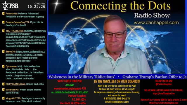 2022-01-30 16:00 EST - Connecting the Dots: with Dan Happel