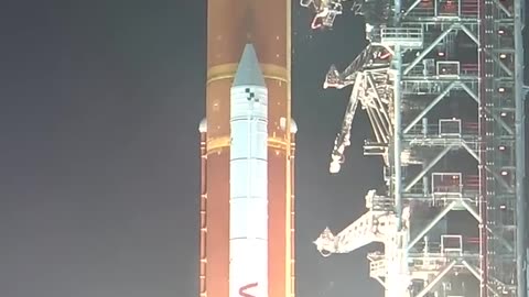 NASA's Artemis I Rocket Launch from Launch Pad 39B Perimeter