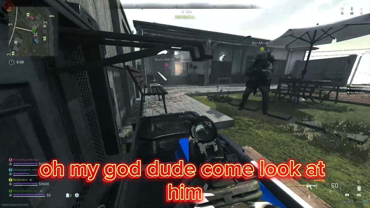 Warzone 2 Funny Glitch "bro im stuck"