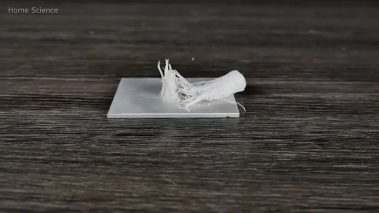 This is what happens when you mix mercury with aluminium.