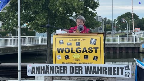 Wolgast - Eva - Gastrednerin aus Neubrandenburg - die Wahrheit muss ans Tageslicht 16-07-2024