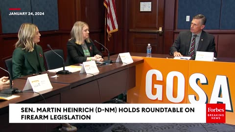 New Mexico Senator Martin Heinrich Leads Roundtable On Gun Legislation