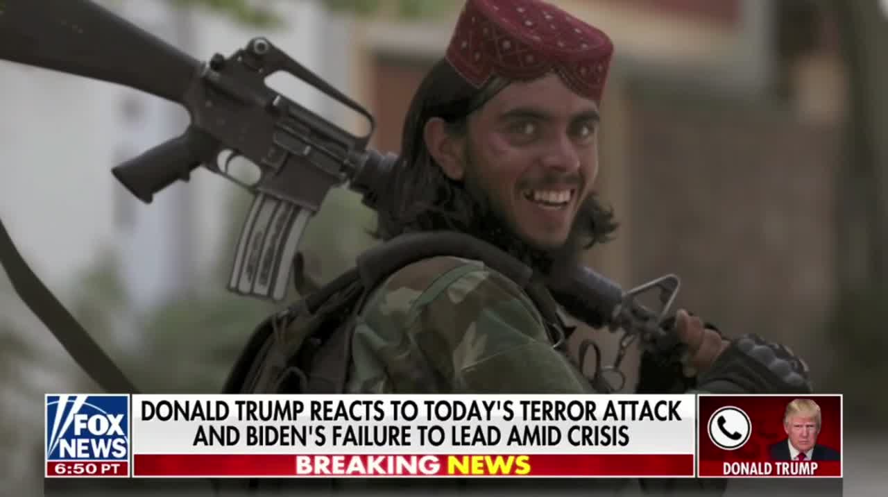 Trump is asked if he sees any option available to save every American left in Afghanistan