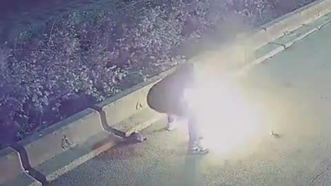 This poor Arsonist set himself on fire in Canada!
